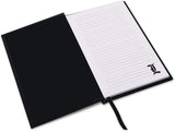 Death Note 'L' A5  Lined Notebook page and inside cover design | Happy Piranha