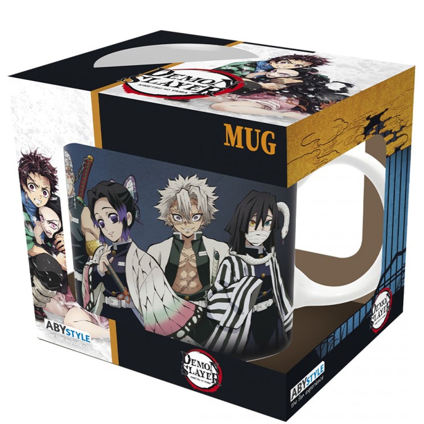 Demon Slayer Characters Ceramic Mug in its Packaging | Happy Piranha