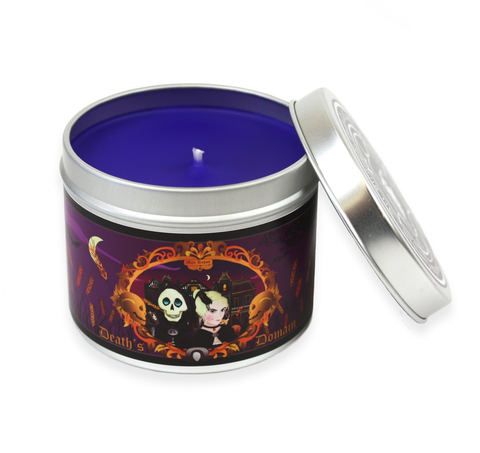 Death's demise discworld inspired scented candle from Happy Piranha.