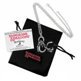 Dungeons & Dragons Logo Pewter Pendant with Chain, Bag and Certificate | Happy Piranha