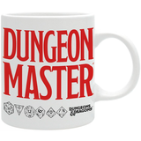 Dungeons and Dragons (DnD) Dungeon Master Mug (Back) | Happy Piranha