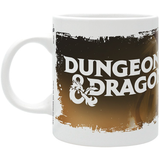 Dungeons and Dragons (DnD) Dragon Design Mug (Front) | Happy Piranha