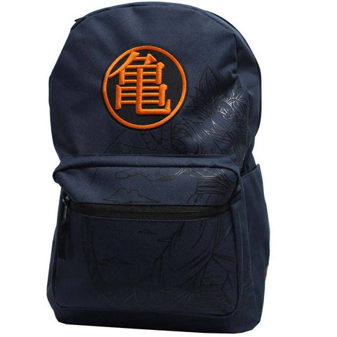 Dragon Ball Z Goku Kanji Navy Backpack | Happy Piranha