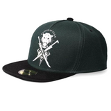 Dungeons and Dragons Drizzt Snapback Baseball Cap (Side View) | Happy Piranha