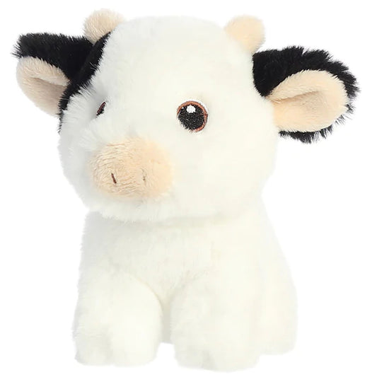 Eco Nation 13cm Mini Cow Soft Toy | Happy Piranha