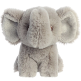 Eco Nation 13cm Mini Elephant Soft Toy (Front View) | Happy Piranha
