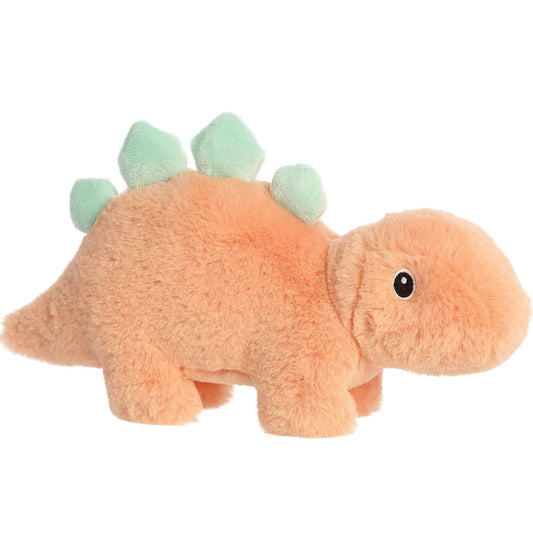 Eco Nation Kawaii Orange Stegosaurus Dinosaur Soft Toy | Happy Piranha