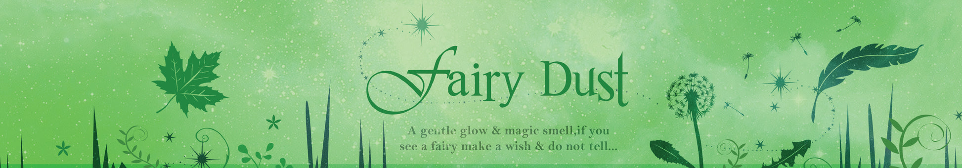 Fairy Dust tinkerbell inspired scented candle label design | Happy Piranha.