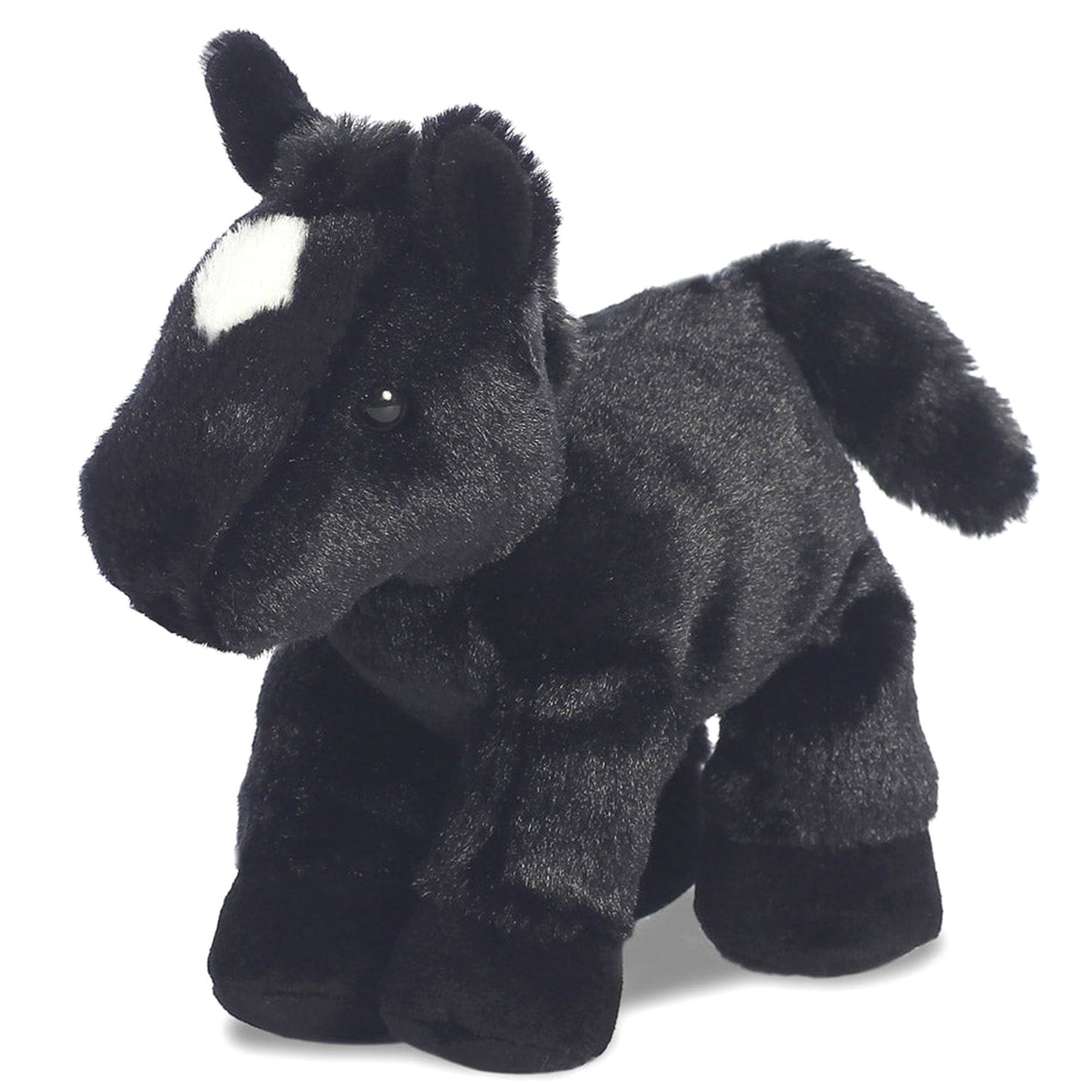 Black Beau Horse Flopsie Soft Toy | Happy Piranha