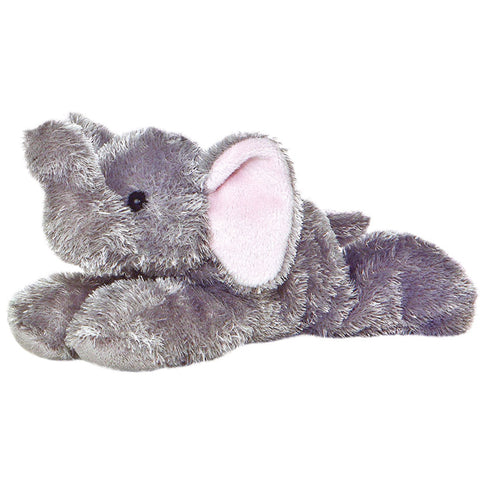 Grey Elephant Flopsie Soft Toy | Happy Piranha
