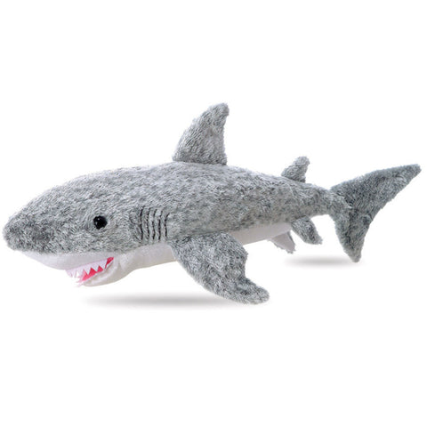 Great White Shark Flopsie Soft Toy | Happy Piranha