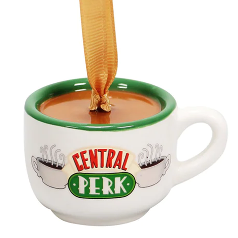 Central Perk Coffee Cup - Friends Bauble Hanging Decoration | Happy Piranha