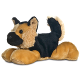 Shep the Alsatian - German Shepherd Dog Flopsie Soft Toy | Happy Piranha