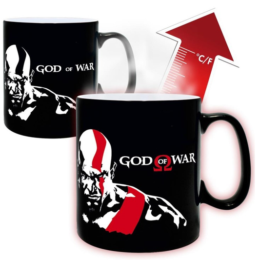 God of War Kratos Heat Change Mug | Happy Piranha