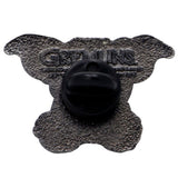 Gremlins Gizmo Enamelled Pin Badge Back View | Happy Piranha
