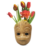 Marvel Baby Groot Ceramic Wall Vase / Storage Organiser with Tulips in | Happy Piranha