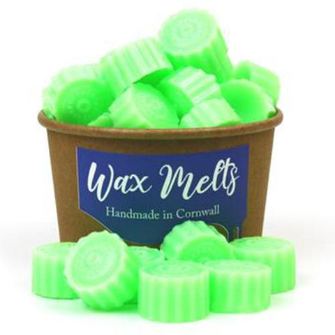 Lime wax melts by Happy Piranha.
