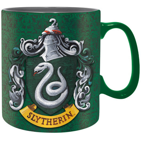 Slytherin King Size Harry Potter Mug with House Crest | Happy Piranha