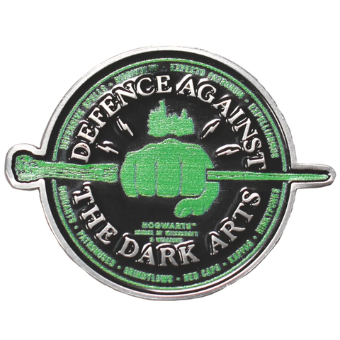 Defence Against the Dark Arts - Enamelled Harry Potter Pin Badge | Happy Piranha