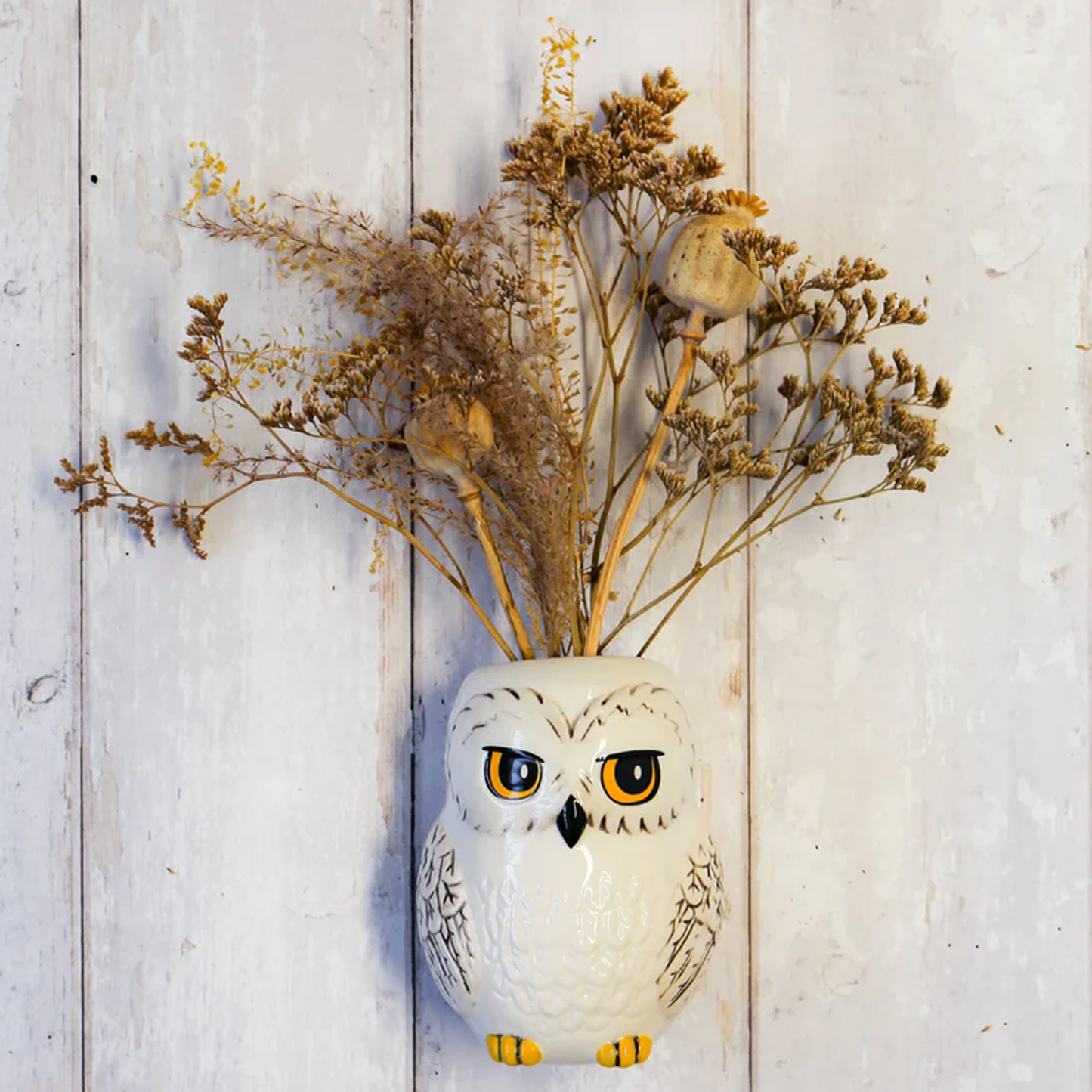 Harry Potter Hedwig the Owl Wall Vase / Storage Pot on a Wall | Happy Piranha