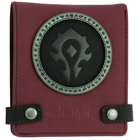 Horde World of Warcraft Premium Bifold Wallet | Happy Piranha