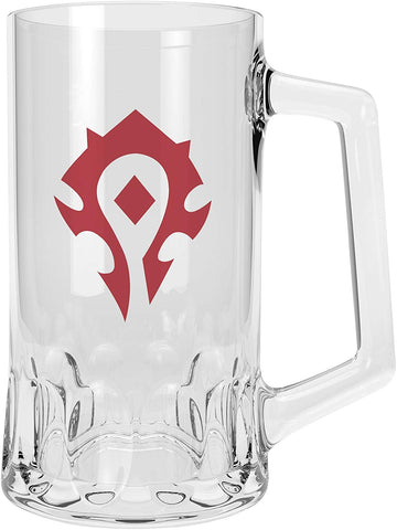 For the Horde! World of Warcraft Glass Tankard | Happy Piranha