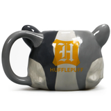 Hufflepuff Badger - 3D Harry Potter Mug (Back View) | Happy Piranha