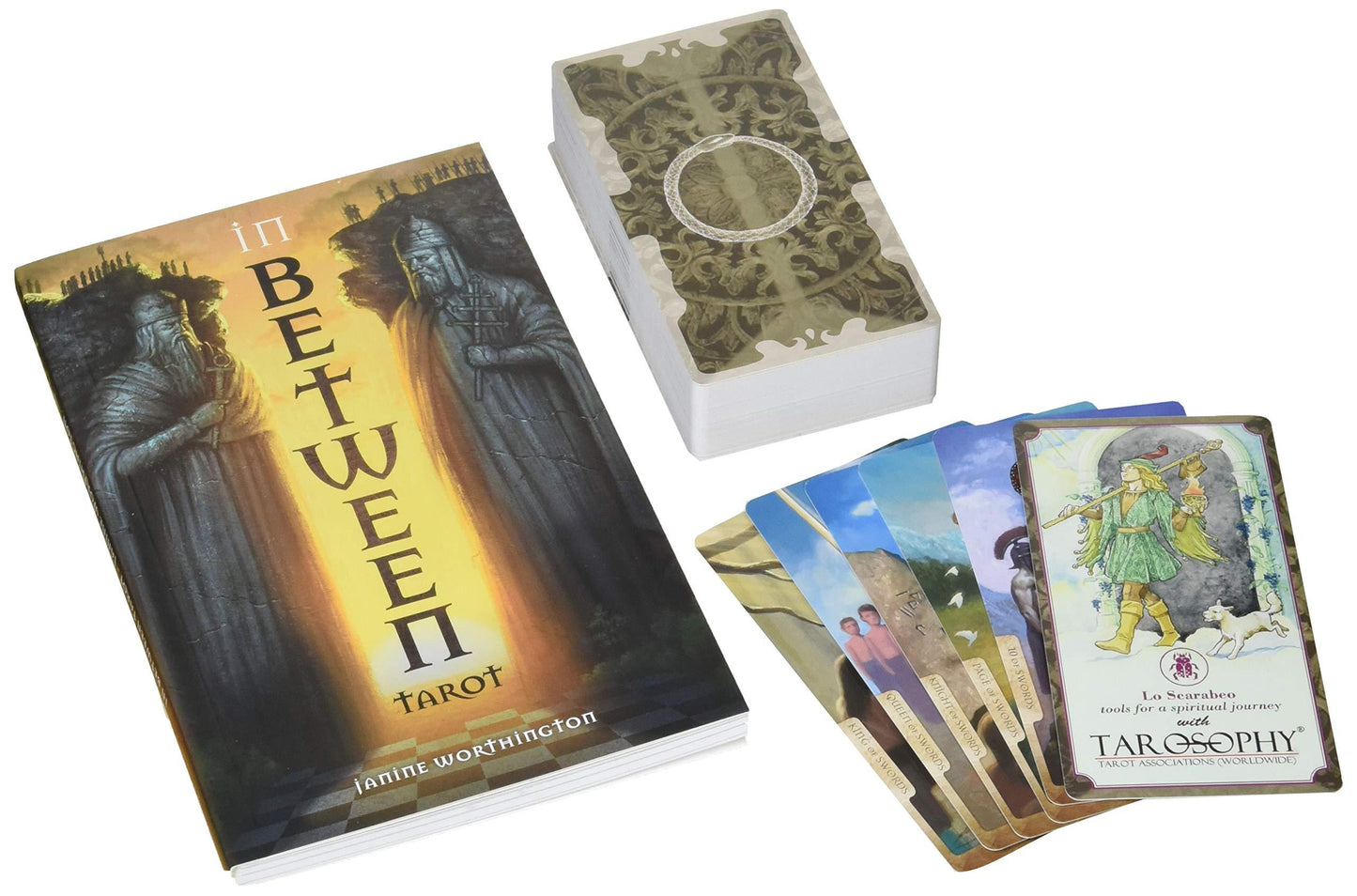 In Between Tarot Kit Book and Cards | Happy Piranha