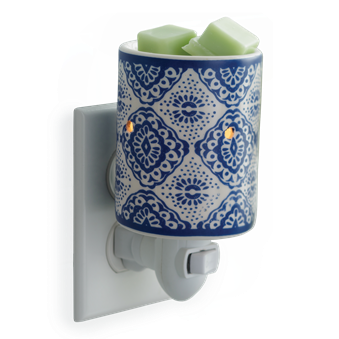 Indigo Porcelain: Plug in Fragrance and Wax Melt Warmer | Happy Piranha