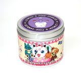 Jigglypuff's lullaby scented pokemon candle by Happy Piranha