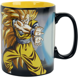 Dragon Ball Z Goku Kamehameha King Size Heat Changing Mug (Front when Hot) | Happy Piranha