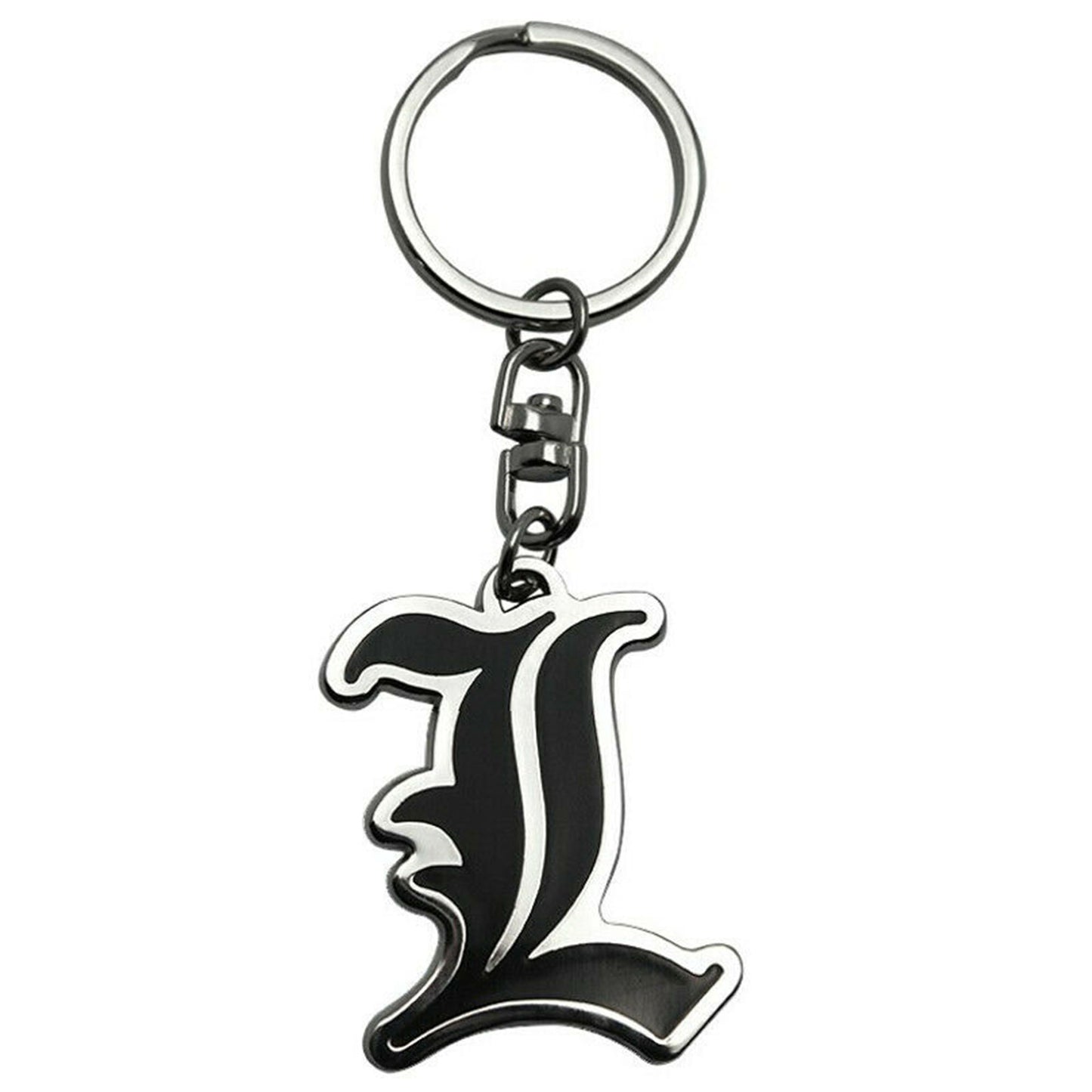 Death Note L Enamelled Metal Keychain | Happy Piranha