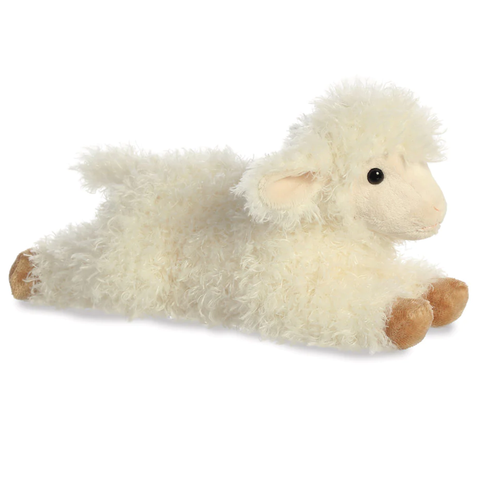 Little Lamb Flopsie Plushie Soft Toy | Happy Piranha