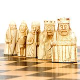 The Lewis Chessmen: Historical Chess Set Reproduction (Midsized) Piece Examples | Happy Piranha