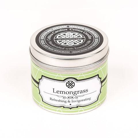 Lemongrass Aromatherapy Candle - Happy Piranha Gifts