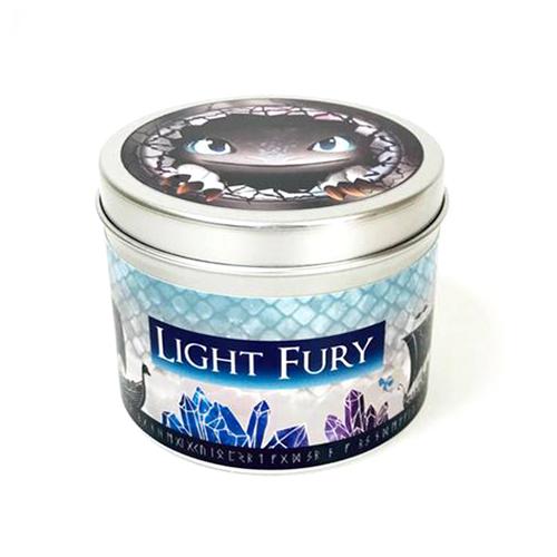 Light Fury: A Spearmint, White Musk & Water Orchid Scented Candle | Happy Piranha