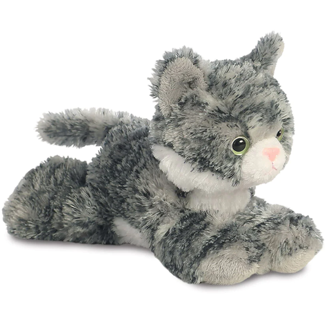 Lily Grey Tabby Cat Flopsie Soft Toy | Happy Piranha
