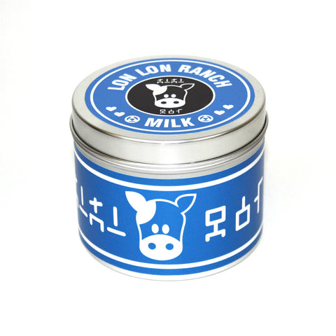 Lon lon ranch blue zelda inspired scented candle by Happy Piranha