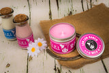 Legend of zelda inspired lon lon pink candle by Happy Piranha