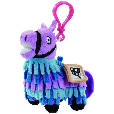 Fortnite Loot Llama Plushie Keychain | Happy Piranha