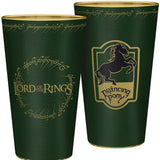 Large Lord of the Rings Prancing Pony Glass Front and Back Design | Happy Piranha