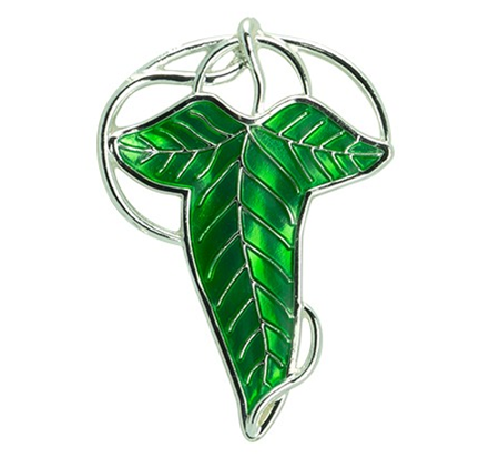 Lord of the Rings Lorien Leaf 3D Pin Badge | Happy Piranha