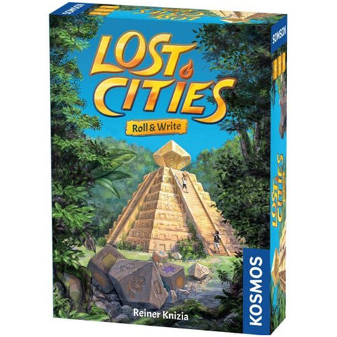 Lost Cities Roll and Write Board Game | Happy Piranha