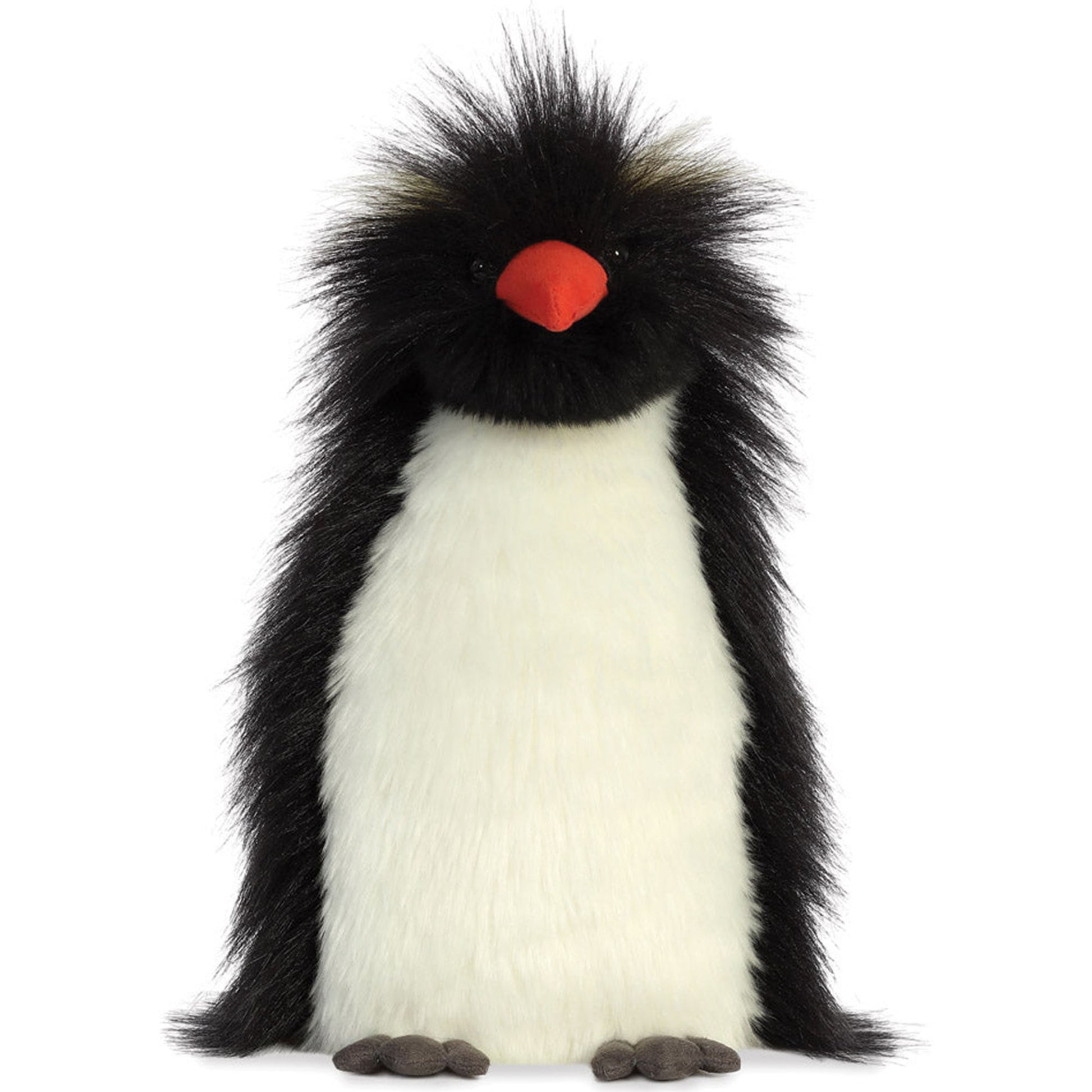 Theo the Rockhopper Penguin Collection Soft Toy (Front View) | Happy Piranha