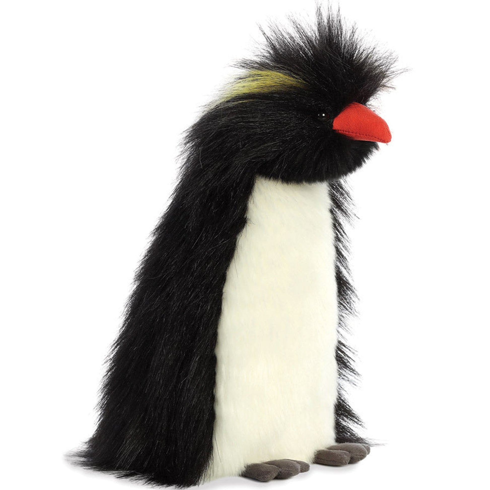 Theo the Rockhopper Penguin Collection Soft Toy (Side View) | Happy Piranha