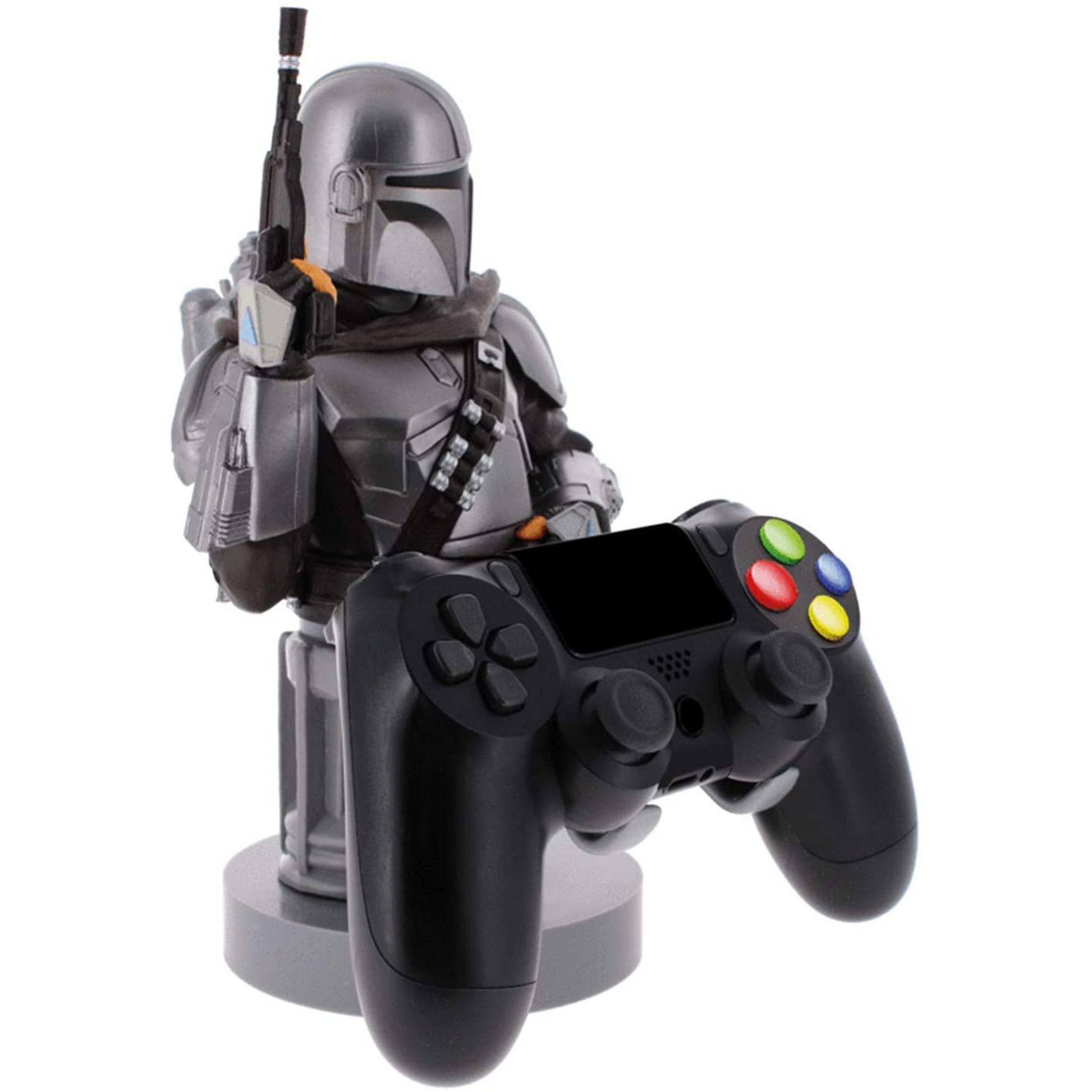 The Mandalorian Star Wars Cable Guy Phone and Controller Holder (With Controller) | Happy Piranha