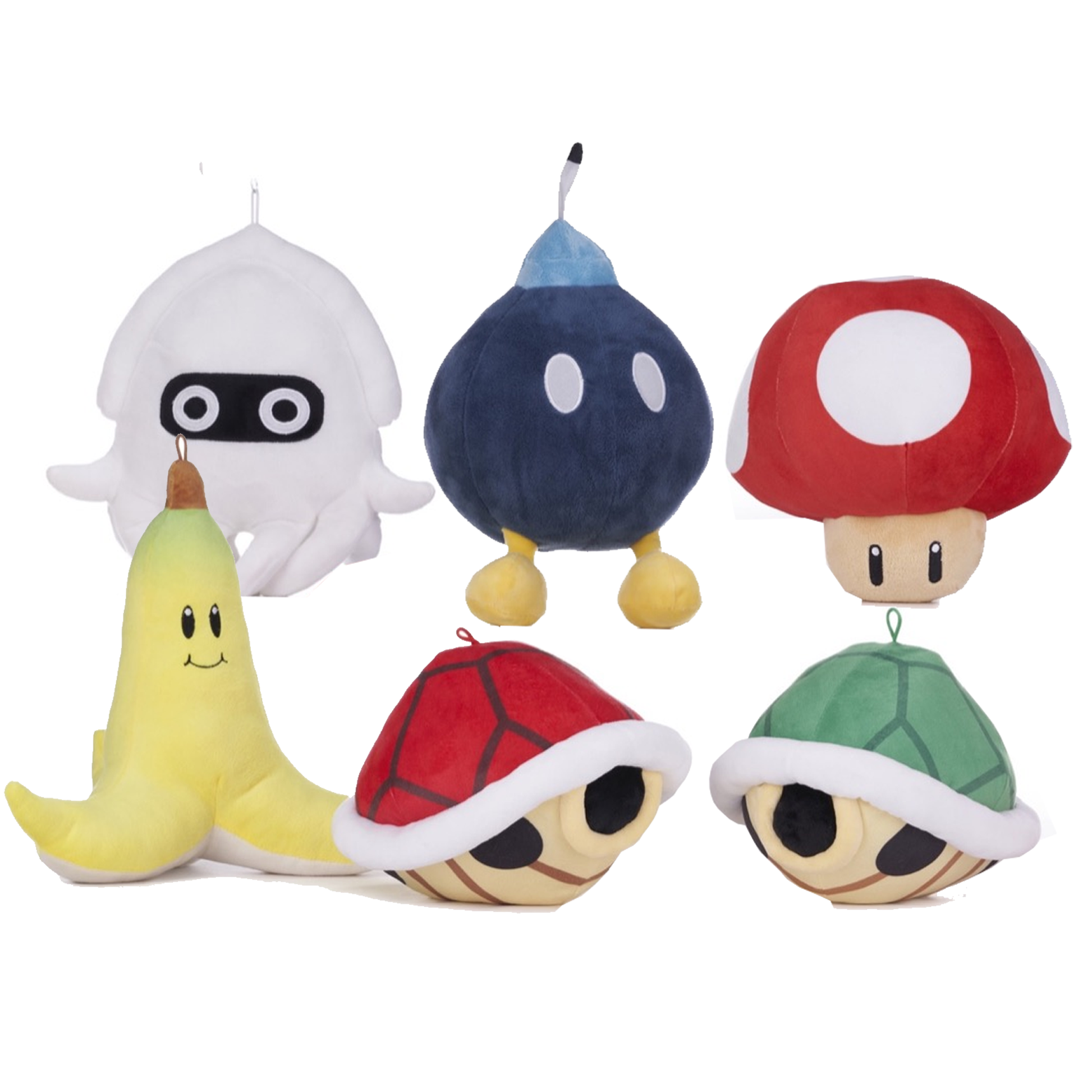 Mario Kart Power Ups - 30cm Plushie Nintendo Soft Toy | Happy Piranha