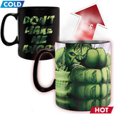 Marvel - Hulk Smash  King Size Heat Change Mug Back Design | Happy Piranha