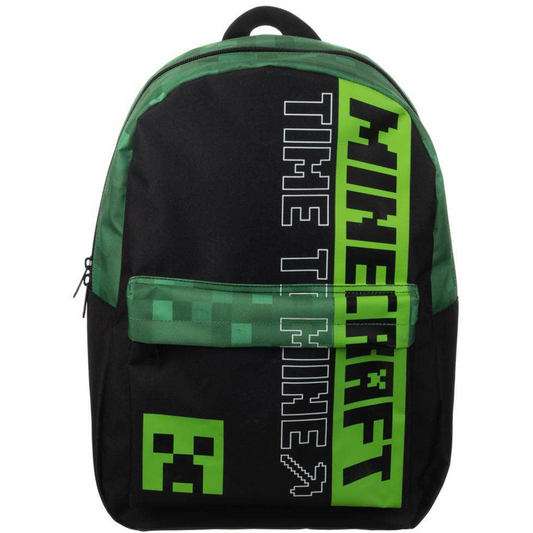 Minecraft Time to Mine Creeper Backpack | Happy Piranha
