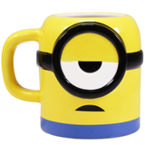 Minions Mood: Coffee 3D Minion Mug (Front) | Happy Piranha